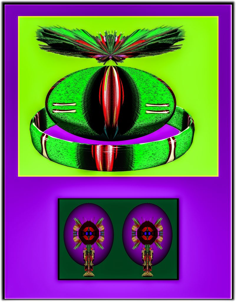 The Third Eye 35 - Mario Permuth - Digital Art - 8" x. 10" - US$.250.