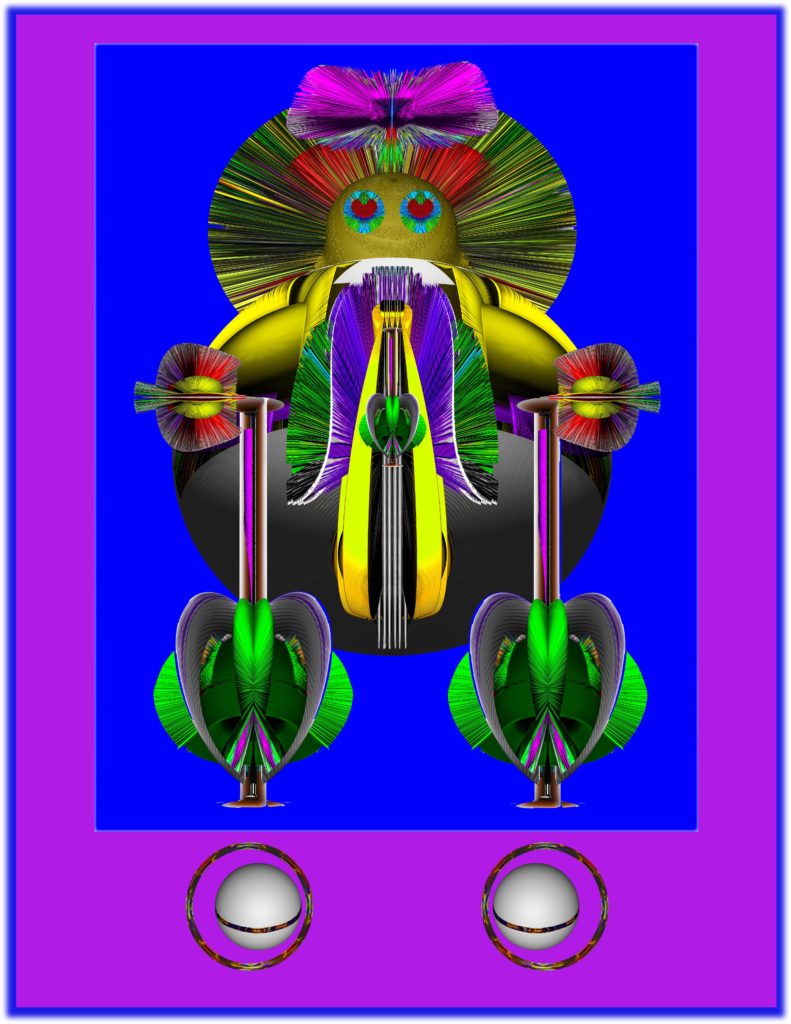 The Third Eye 36 - Mario Permuth - Digital Art - 8" x. 10" - US$.250.